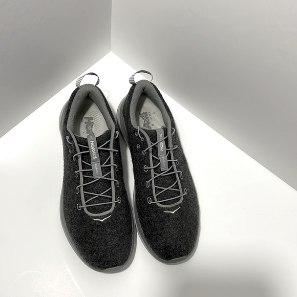 🦅HOKA ONE ONE Hupana Flow Wool Women’s Sneaker w Speed Laces Size 9 EUC - Picture 7 of 15